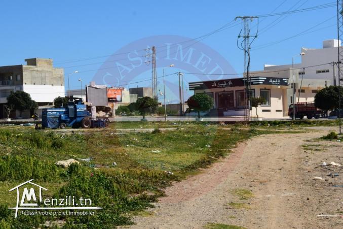 un terrain constructible a vendre à kelibia route de tunis pour plus d'info 26875066