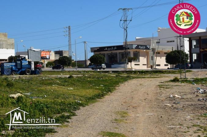 un terrain constructible a vendre à kelibia route de tunis pour plus d'info 26875066
