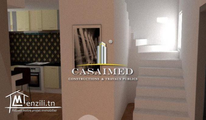 une duplex en cours de construction a vendre à kerkouane 26875066