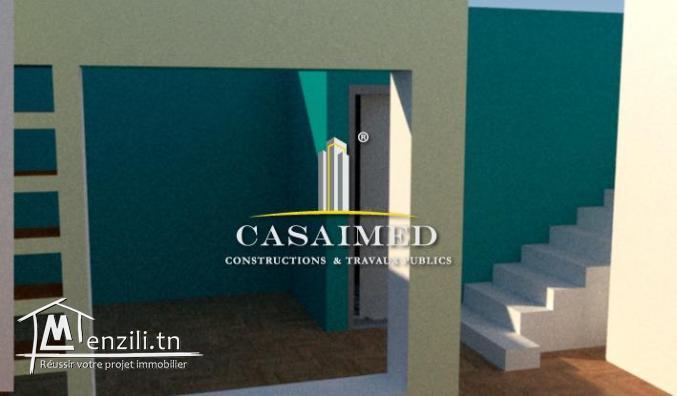 une duplex a vendre à kerkouane pour plus d'info 21095592