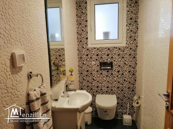 Appartement à soukra meublé