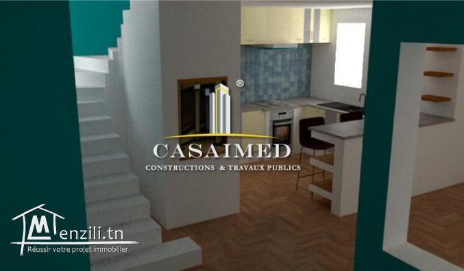 Une duplex en cours de construction a vendre à kerkouan