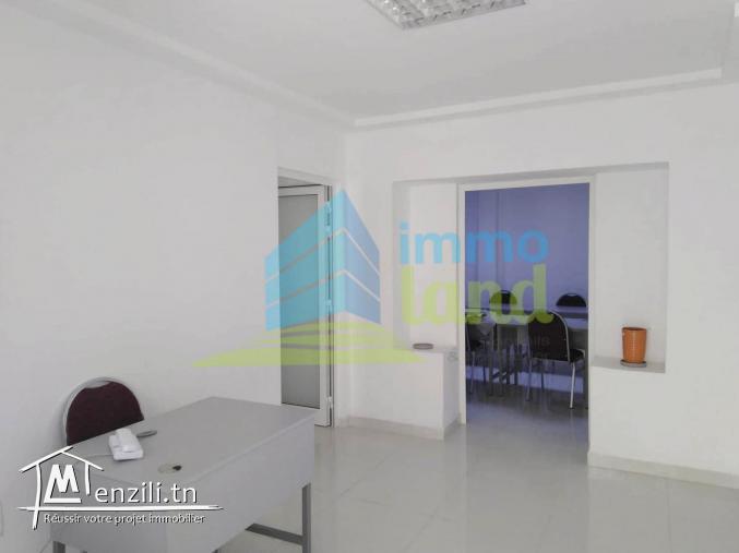 Bureau H3 de 100 m2 à Menzah 5