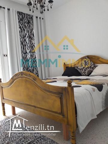 Appartement S+1 meublé -Corniche Mahdia -800 DT/ Semaine