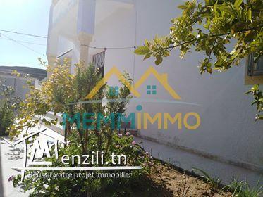 Villa de 230 m² sur un terrain de 220 m²- Rajich_Mahdia- 250000TND