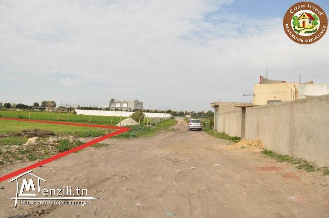 lotissement composé de 8 lots de terrain