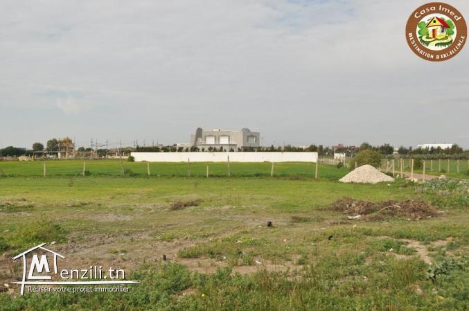 lotissement composé de 8 lots de terrain