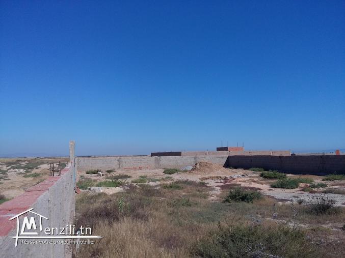 Vente d'un terrain à Raoued plage de 550m²