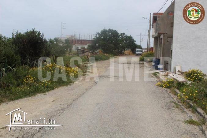 3 lots de terrain a maamoura de 226m²