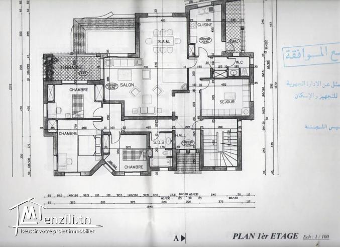 Particulier met en vente une villa de 604 M² a Ain zaghouan