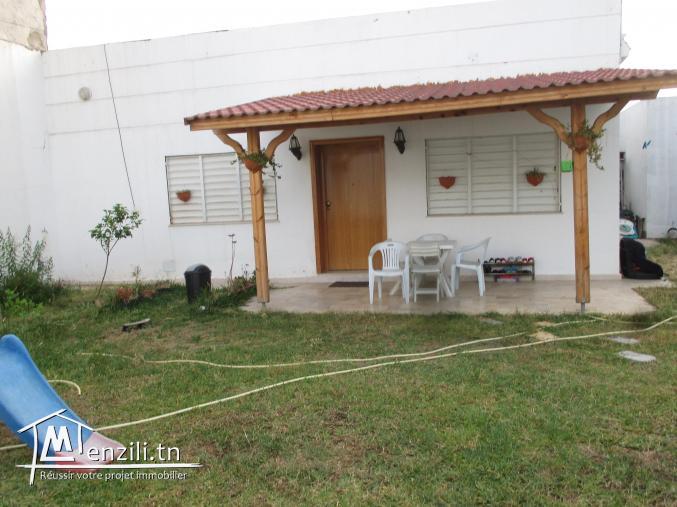 à vendre une belle maison à jardin d 'Elmanzah
