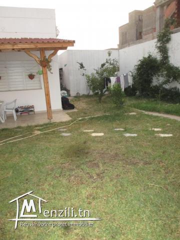 à vendre une belle maison à jardin d 'Elmanzah