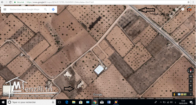 carcasse de villa à Rte Ain km13