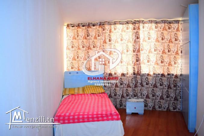 à louer appartement s+3 pied dans l'eau