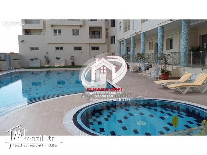 appartement s+3 avec piscine