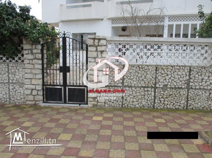 RDC d'une villa à vendre à mahdia