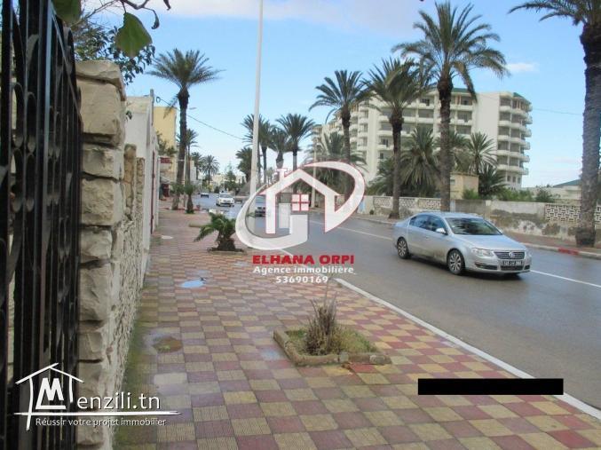 RDC d'une villa à vendre à mahdia