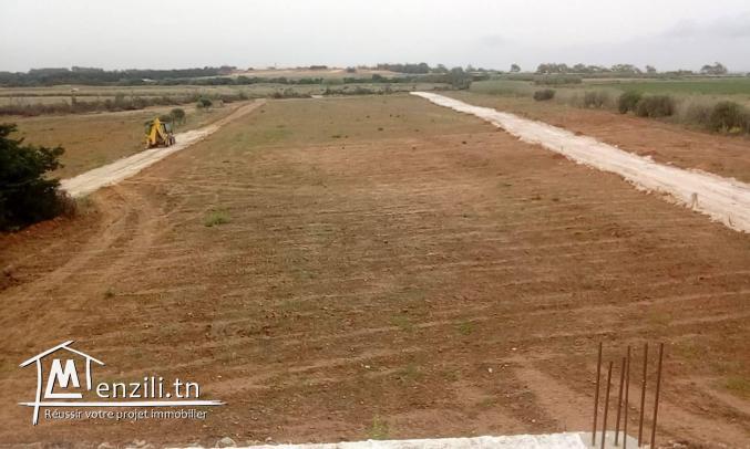 terrain à haouria de 300 m2 prix 24 mille dinars