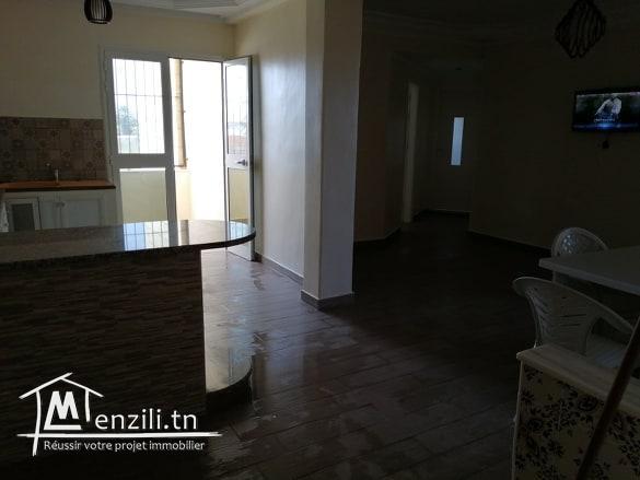 Appartement meublé pour vacance vue sur mer à Rass Dimass Bekalta