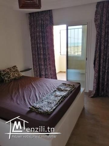 Appartement meublé pour vacance vue sur mer à Rass Dimass Bekalta