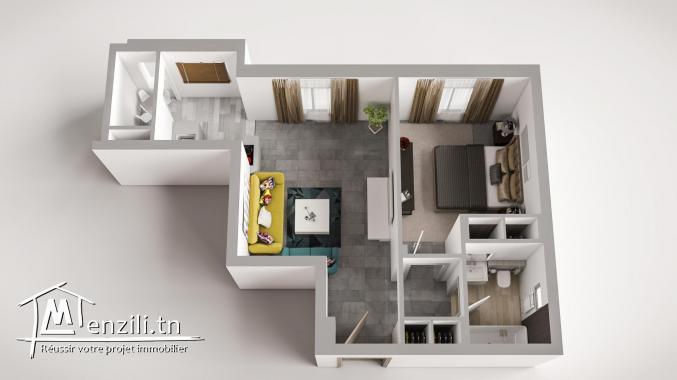 A vendre des (S+1) de standing à Chotrana 2