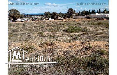 Terrain industriel en face du GP1 sousse