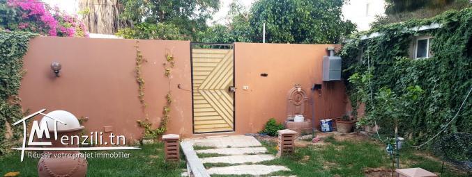 Rez de chaussée meublé à Gammarth village