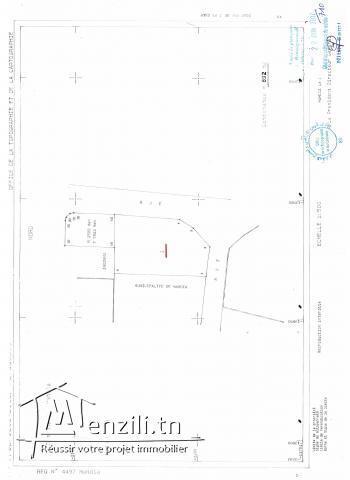 900m² titré a la plage de mahdia