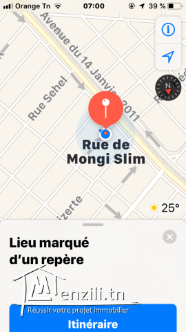 Maison a louer prix 450 dt