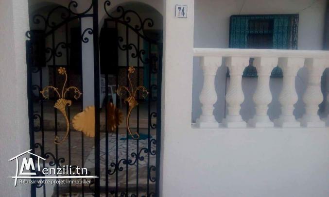 A louer maison S+2 à Kélibia