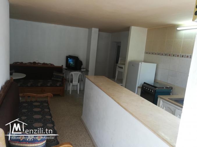 Vaste studio pieds dans l'eau dans la plus belle zone de Hammamet