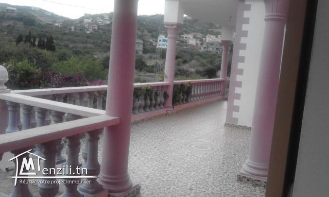 Maison meublée à lehmari rafraf plage