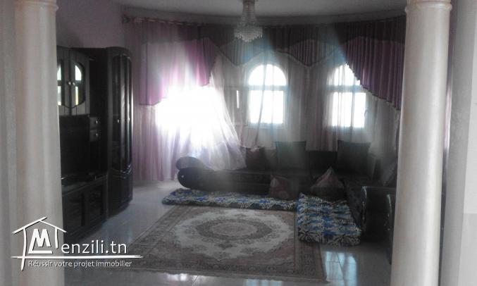 étage  de villa meublée à rafrafplage pour saison d 'été