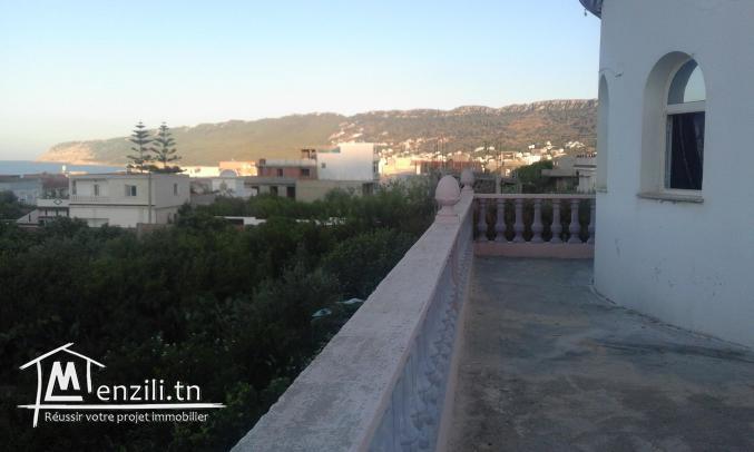 étage  de villa meublée à rafrafplage pour saison d 'été