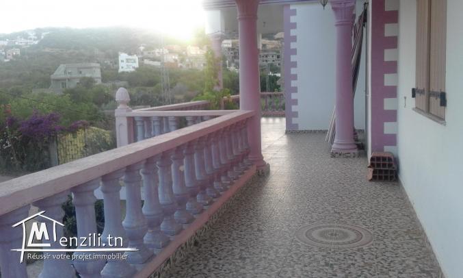 étage  de villa meublée à rafrafplage pour saison d 'été