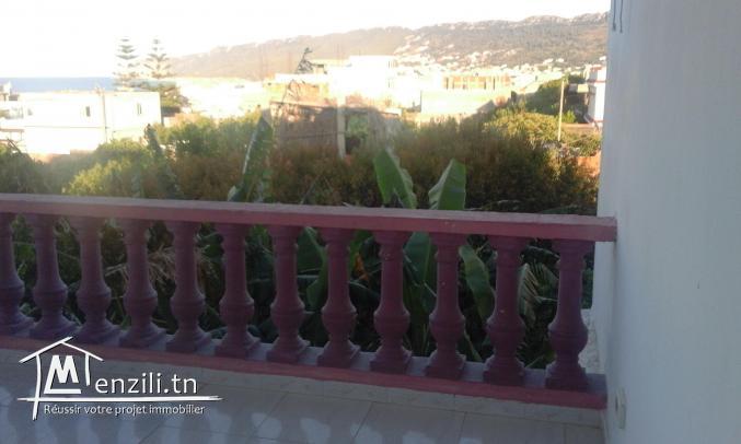 étage  de villa meublée à rafrafplage pour saison d 'été