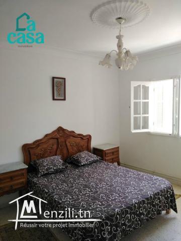 étage de villa en s 3 vide de 170 m² à Hammamet