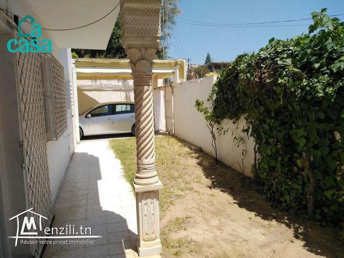étage de villa en s 3 vide de 170 m² à Hammamet