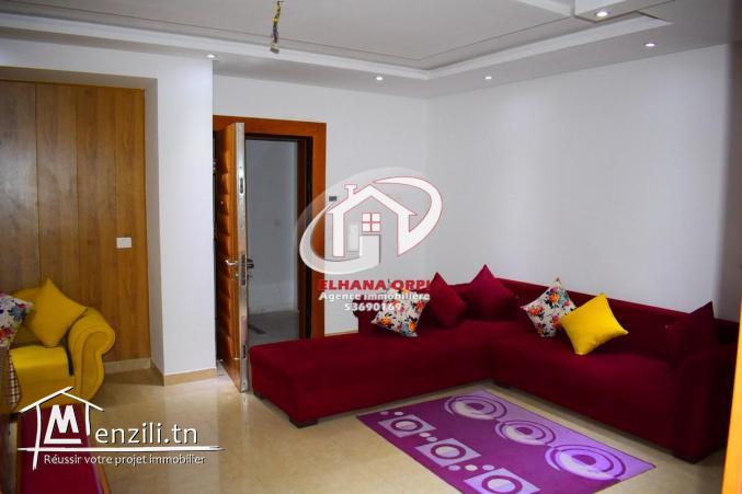 a louer Appartement s+2 résidence l'espadon pieds dans l'eau