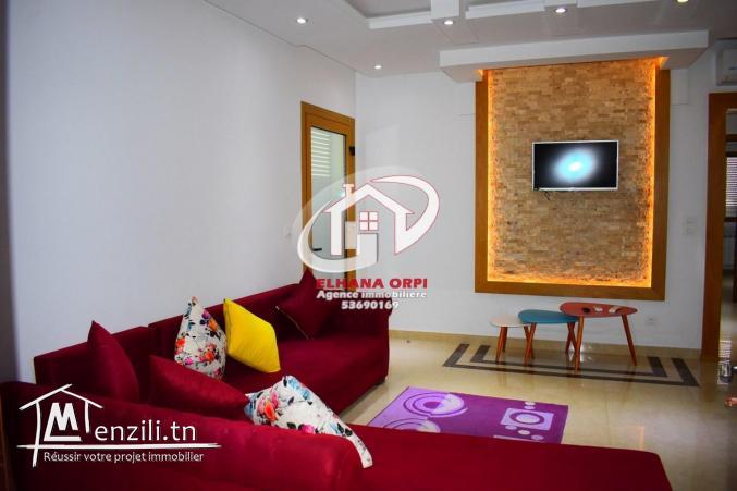 a louer Appartement s+2 résidence l'espadon pieds dans l'eau