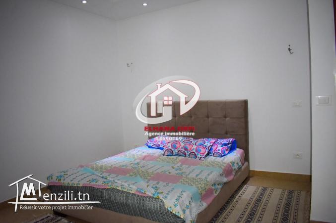 a louer Appartement s+2 résidence l'espadon pieds dans l'eau