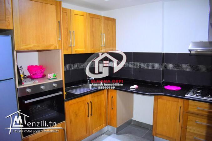 a louer Appartement s+2 résidence l'espadon pieds dans l'eau