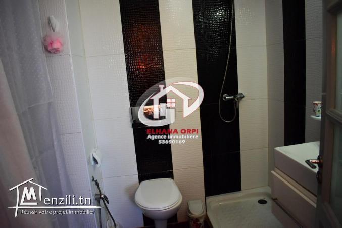 appartement s+2 rz elborj vue sur mer et pied dans l'eau