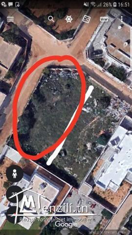 Terrain route manzel chaker 700 m2