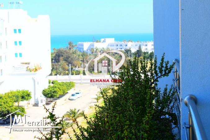 confortable s+2 à vendre vue sur mer aux zone touristique mahdia