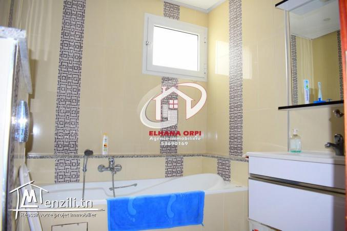 appartement s+2 à vendre pied dans l'eau avec vue magnifique