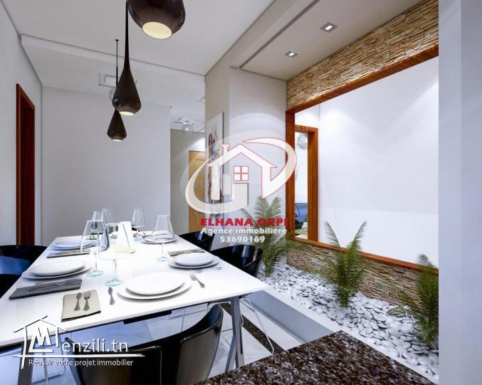 a vendre des appartements s+3 haut standing a skanes