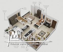 appartement s+2 magnifique et standing super luxueuse