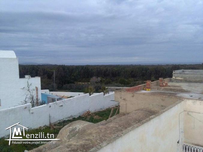 Terrain à ezzahra plage kelibia de 267m²