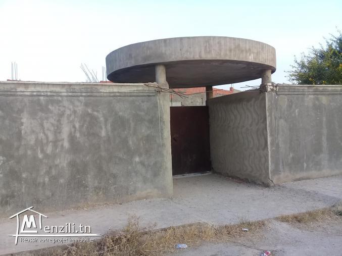 villa inachevée à mornag